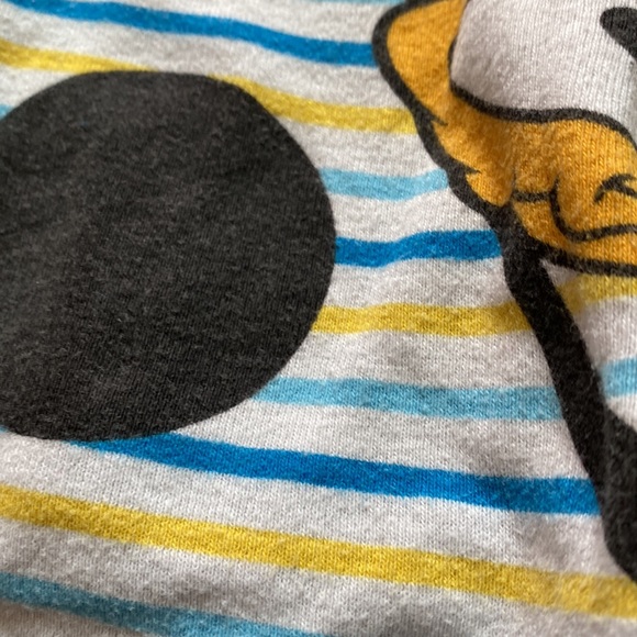 Size 4t boys 4 piece Mickey and friends pants and short sleeve shirt pajama sets - Picture 6 of 7